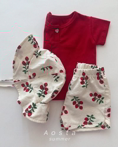 AOSTA51｜(6m-5y) 心形鈕釦素色上衣15