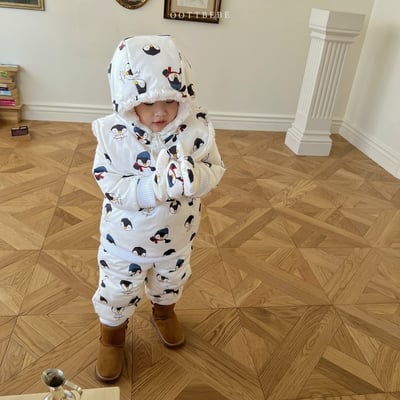 Oottbebe62｜(0m-7y  Free)  雪人防寒滑雪帽12