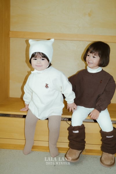 lala land09｜(60cm-83cm) 3色格蘭小熊包屁衣18