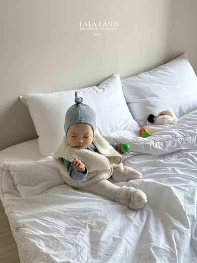 lala land32｜(60cm-83cm) 4色羅紋素面扭結帽4