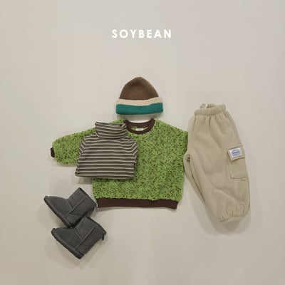 Soybean41｜(75cm-118cm) 爆米花抓絨上衣16