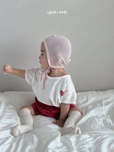 lala land38｜(3m-18m) 2色網眼綁帶帽1