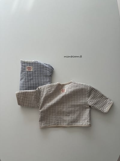 Bloom.b01｜(0m-7y) 雙面穿格紋外套7