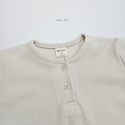 bebe nine12  (65cm-115cm) 3色鈕釦休閒套裝12