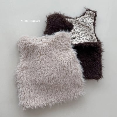 mimi market15 (65-85cm)  毛茸茸馬甲背心3