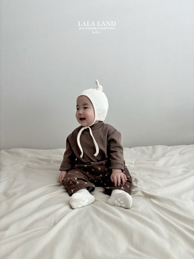 lala land41｜(60cm-83cm) 2色燈芯絨滿版印花長褲14