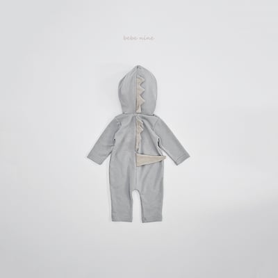 bebe nine29 (65-90) 2色恐龍小兔連帽連身衣15