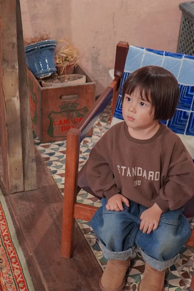 onu 38｜(70cm-115cm) 簡約英字休閒上衣17