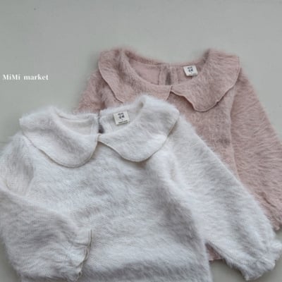 mimi market14 (65-85cm)  絨毛木耳邊上衣3