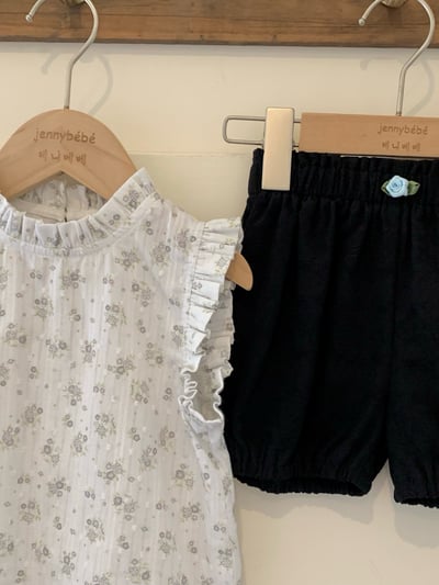 JE34｜(73-100cm) 碎花背心套裝21