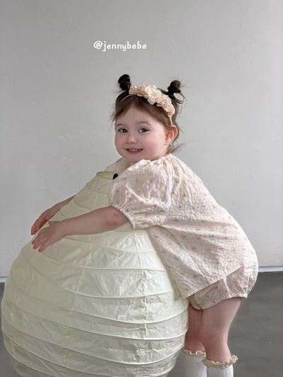 JE722｜(73-100cm) 小碎花套裝10