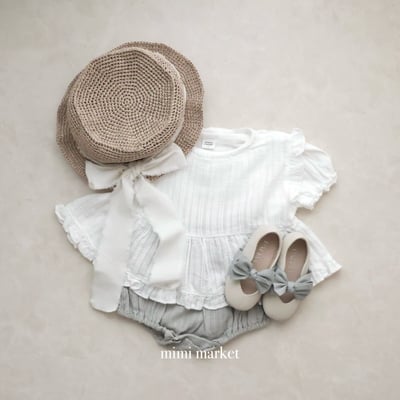 mimi market27 (75-90cm)  荷葉娃娃裝上衣7