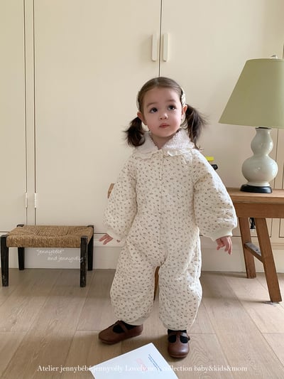 JE 620｜(73-100cm)  小碎花連身服12