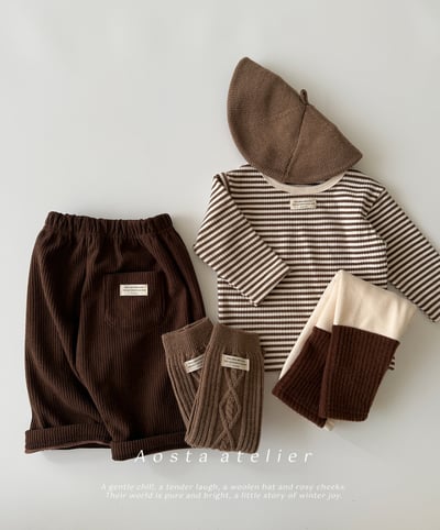 AOSTA12｜(6m-5y) 冬季貝雷帽15