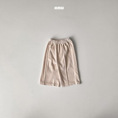 onu 43｜(70cm-115cm) 絲絨摺撊寬褲3