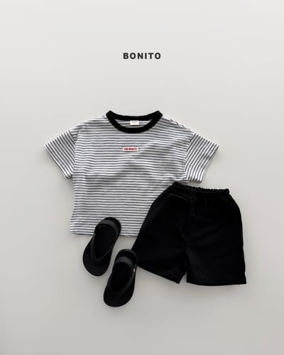 Bonito49｜(75cm-125cm) 5色特製純棉五分褲3