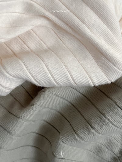 Atomeme23｜(70-110) 壓紋縮口休閒褲2