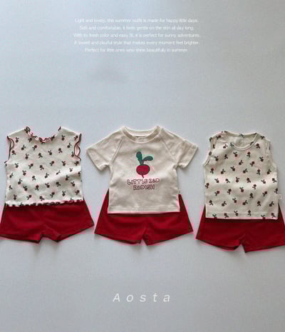 AOSTA29｜(6m-5y) 2款小蘿蔔圓領上衣13