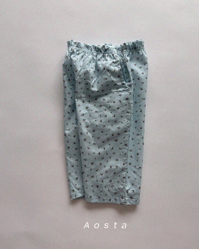 AOSTA37｜(6m-5y) 2款甜美小碎花長褲7