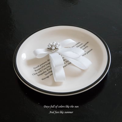 M-KIDS55｜(65-115cm) 法式徽章緞帶別針8