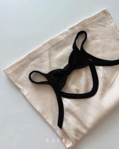 AOSTA46｜(6m-5y) 4款羅紋緞帶連身裙8