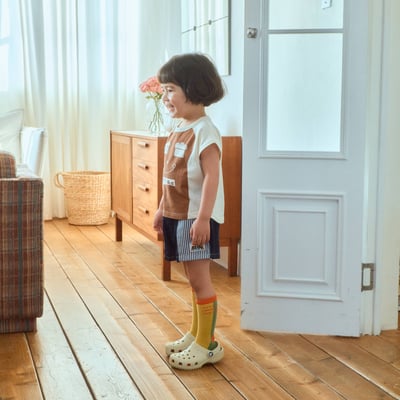 1st blue35｜(~93-118cm) 麵包印花上衣5