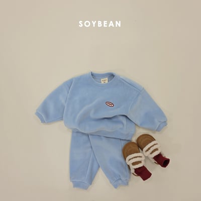 Soybean61｜(75cm-118cm) 絲絨壓紋休閒套裝12