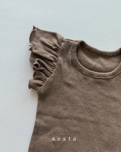 AOSTA06｜(6m-5y) 4色天使褶邊袖上衣15