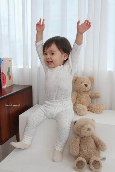 bebe nine13  (65-115) 2色棉質家居服套裝9