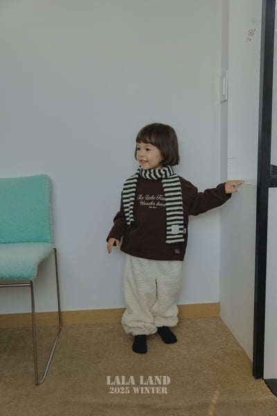 lala land68｜(75cm-120cm) 3色簡約英字上衣9