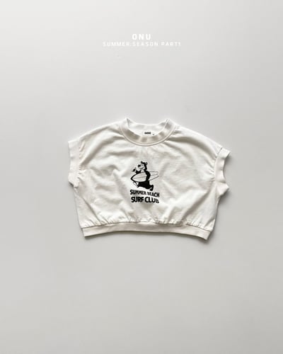 onu16｜(70cm-115cm) 衝浪印花熊短上衣6