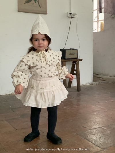 JE473｜(73-100cm) 玫瑰花蕾絲邊包屁裙11