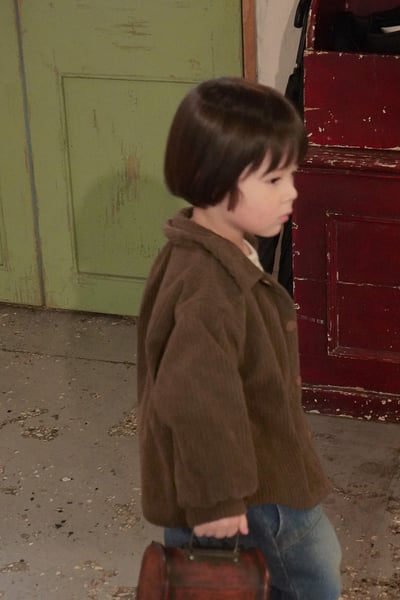 onu 32｜(70cm-115cm) 簡約燈芯絨襯衫夾克24