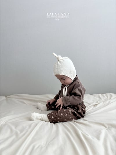 lala land41｜(60cm-83cm) 2色燈芯絨滿版印花長褲13