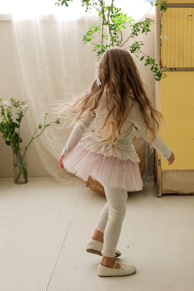 FLO09｜(free) 2色浪漫抽繩薄紗裙8