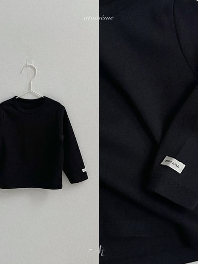 Atomeme37｜(70-110) 素面小標上衣8