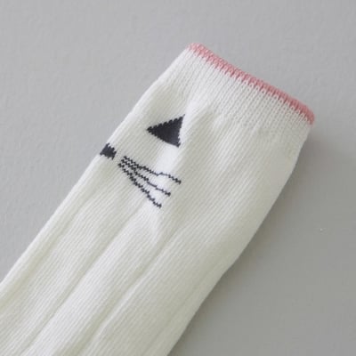 LEMONADE59｜(55cm-85cm) 1色小貓長襪兩雙組10