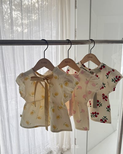 AOSTA12｜(6m-5y) 3款綁帶蝴蝶結娃娃裝3