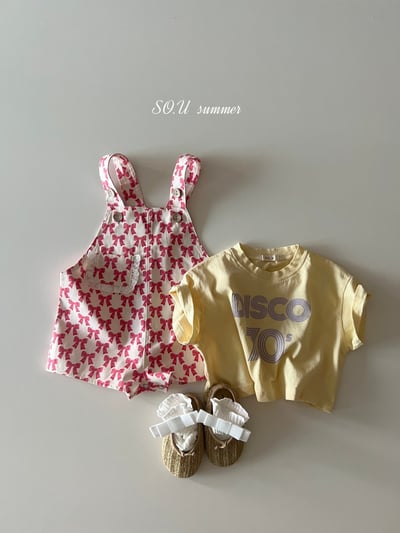 SO.U13｜(6m-4y) 印花寬版短上衣6