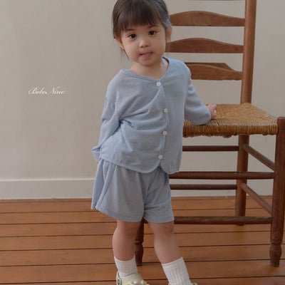 bebe nine47  (65cm-115cm) 3色素色簡約三件組11