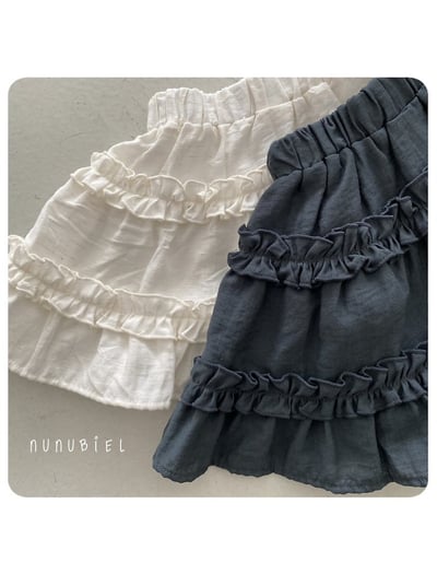 NUNU BIEL17｜(65-115cm) 木耳邊蛋糕裙3