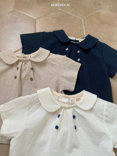 Bebe holic36｜(3m-18m) 排扣造型上衣4