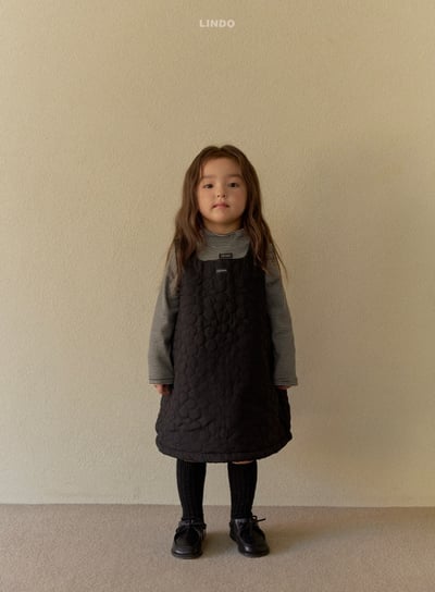 Lindo34｜(80cm-125cm) 高領條紋上衣14