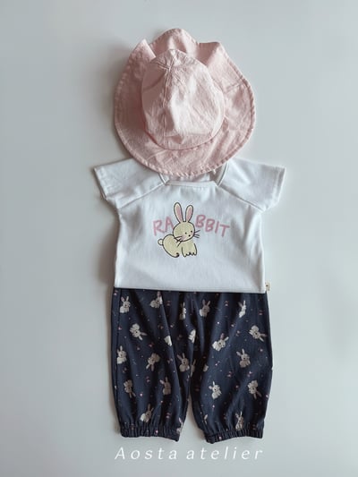 AOSTA27｜(6m-5y) 2款小兔兔方領上衣13