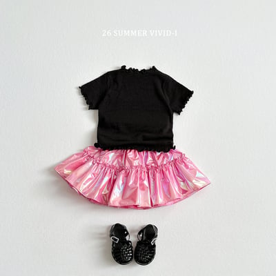 vivid86｜(78cm-125cm) 3款極光亮面蛋糕裙8