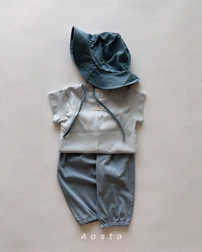 AOSTA18｜(6m-5y) 8款涼爽鬆緊束腳褲12