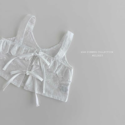 Melikey06｜(75-125cm) 印花綁帶背心5