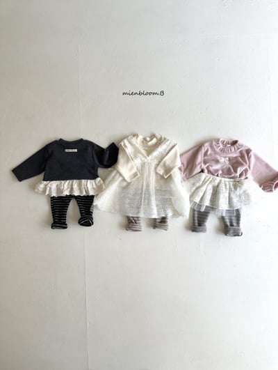 Bloom.b35｜(0m-24m) 條紋內搭緊身褲8