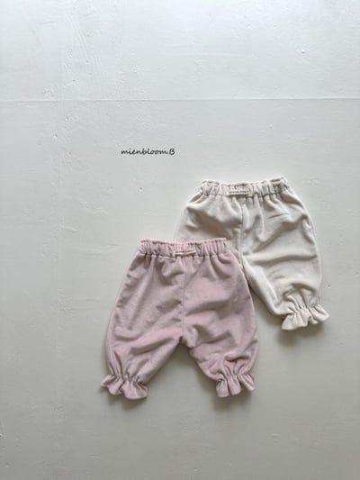 Bloom.b28｜(0m-24m/85cm-125cm) 刷絨縮口褲5