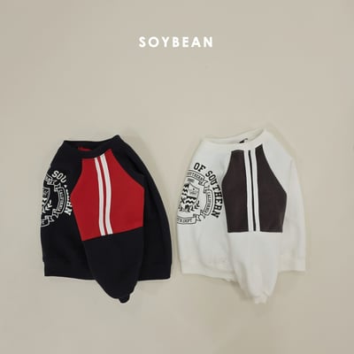 Soybean53｜(75cm-118cm) 印花線條上衣3